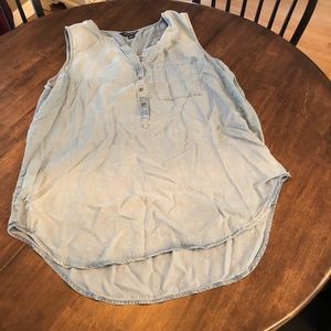 Women’s Large Terre Blue Denim Shirt